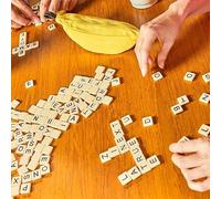 1 pièce "Bananagrams" - Jeu de cartes de lettres convivial pour la famille, en matériau plastique, adapté pour les fêtes, jeux de société, jeux de vacances, fête de la banane 1 jeu de bananesPolychlor
