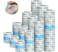 1 pièce Bande imperméable pour les oreilles et le nez pour le bain quotidien et la natation, ruban adhésif de tatouage transparent, ruban imperméable de douche pour prévenir l'infiltration d'eau L,M,X