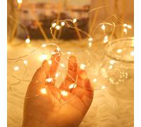 1 pièce Bande lumineuse décorative blanc chaud de 3 mètres, accessoire d'ambiance, éclairage d'ambiance pour anniversaire, fête, décoration murale, cérémonie, 2 pièces/5 pièces/10 pièces Taille Unique