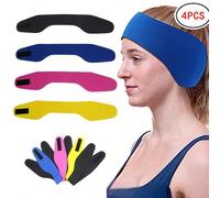 1 pièce Bandeau de natation et de plongée, couvre-oreilles imperméables pour le bain, accessoire de plage essentiel, flotteur de piscine, bandeau en néoprène imperméable, conçu pour empêcher l'eau de 
