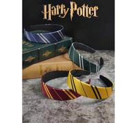 1 pièce Bandeau rayé Harry Potter Hogwarts Wizarding World, serre-tête Gryffindor, accessoire pour cheveux, accessoire de tenue de fête style universitaire premium, Harry Potter, petit cadeau de fête,