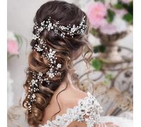 1 pièce Bandeau tressé floral fait main, accessoire de cheveux de style bohème pour mariées Taille UniqueTout ImpriméAlliage de cuivre