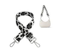 1 Pièce Bandoulière Imprimé Léopard Gris, Sangle De Sac à Dos Réglable, Bandoulière De 1,5 Pouces De Large, Convient pour Sac Banane, Sac à Bandoulière, étui pour Bouteille d'eau