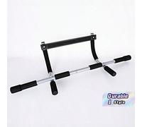 1 pièce Barre de traction multifonctionnelle sans perçage pour encadrement de porte, équipement de fitness pour le haut du corps en fer portable, utilisé pour le façonnage, le culturisme et l'entraîne