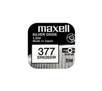 1 pièce Batterie 377 SR626SW oxyde d'argent SR66 1.55V Maxell