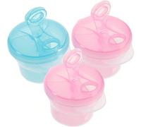 1 pièce Boîte de rangement pour collations, boîte de rangement pour lait, distributeur de lait en poudre portable, support pour lait en poudre, biberon mélangeur pour lait en poudre, support pour bébé