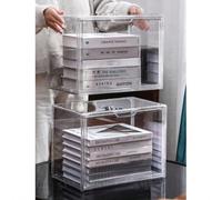 1 pièce Boîte de rangement transparente multifonction en acrylique - Boîte d'affichage anti-poussière, convient pour les modèles, les outils et les livres | Boîte de rangement transparente L,XL,XL (36