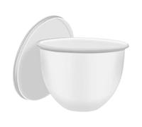 1 Pièce, Bol En Silicone Pour Batteur, Compatible Avec KitchenAid, Batteurs Sur Socle À Tête Inclinable De 5 Litres, Accessoire De Cuisine En Silicone De Qualité Alimentaire, Blanc