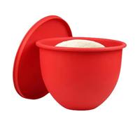 1 Pièce, Bol En Silicone Pour Batteur Sur Socle - Compatible Avec KitchenAid À Tête Inclinable De 5 Pintes - Accessoire De Bol De Cuisine En Silicone De Qualité Alimentaire, Rouge