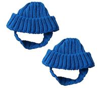 (1 pièce) Bonnet tricoté chaud pour chiens et chats, parfait pour un costume d'hiver, un plaisir en plein air et un chapeau tricoté pour animal de compagnie, accessoire de costume élastique pour chiot