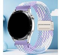 1 pièce Boucle magnétique tressée compatible avec Sam Galaxy Watch 7/6/5/4 40mm44m/6 Classic 43mm 47mm/Active 2/Gear S3 Classic/HW GT5/GT4 41mm 46mm/GT2/GT 3 42mm 46mm/HW Watch 4 Pro/Watch GT 5 Pro Br