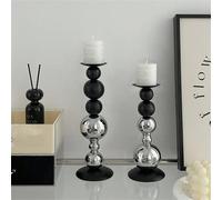 1 pièce Bougie d'aromathérapie de luxe légère, ornements de bougeoir, décor de table à manger romantique rétro, accessoires pour un dîner aux chandelles, décoration simple pour la maison, Halloween, e