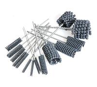 1 pièce boule abrasive brosse d'ébavurage tête de meulage tuyau brosse de polissage brosse Tube DShanLa (Size : 65mm)