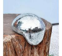 1 pièce Boule disco argentée en fusion est un bon article de décoration pour la maison, qui convient à toutes sortes d'occasions pour organiser des danses, des enterrements de vie de garçon, Halloween
