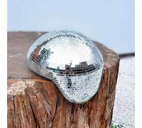 1 pièce Boule disco de fusion argentée est un bon article de décoration pour la maison, qui convient à toutes sortes d'occasions comme les danses, les enterrements de vie de garçon, Halloween, Noël et