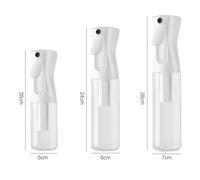1 pièce Bouteille à brumisation continue haute pression de 200 ml/300 ml/500 ml, brumisateur facial de gros à brouillard ultra-fin, vaporisateur rechargeable de tonifiant/essence/fixateur de maquillag