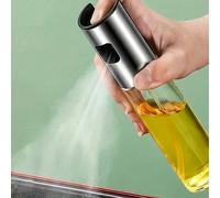 1 pièce Bouteille de vaporisation en verre, convient pour la friture à l'air, le barbecue, la cuisson, la vaporisation d'huile de cuisine, faible en gras, moins d'huile, pratique, facile à nettoyer, c