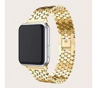 1 pièce Bracelet de montre à motif d'écailles de dragon en métal, compatible avec Apple Watch Ultra/SE/Série 10/9/7/5/4/3/2/1, et les modèles Ultra2/Ultra/SE/38/41/42/44/45/46/49mm, accessoire de brac