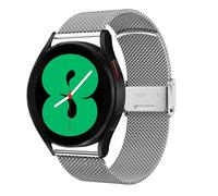 1 pièce Bracelet de montre en métal Milanais mode argent compatible avec Samsung Amazfit Smartwatch universel 18 mm 20 mm 22 mm Bracelet de montre en acier inoxydable compatible avec Samsung Galaxy Wa