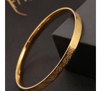 1 pièce Bracelet jonc en acier inoxydable, matériau inoffensif pour le corps, élément classique éternel, style minimaliste de haute qualité pour un port quotidien Acier inoxydable