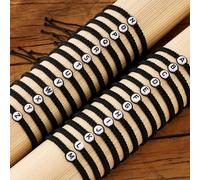 1 pièce Bracelets de couple de 26 lettres pour femmes et adolescentes. Bracelets tressés réglables avec initiales A-Z. Cadeaux pour graduation, anniversaire, Saint-Valentin L,M,S,H,A,T,O,X,B,C,D,E,F,G