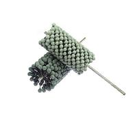 1 pièce brosse à bille abrasive flexible tuyau tête de meulage ébavurage brosse de polissage, Dia.30x70x200mmxP320