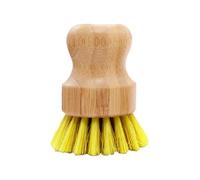 1 Pièce Brosse À Vaisselle En Bois, Brosse À Champignons, Brosse De Nettoyage À Poils Doux, Brosse De Nettoyage Anti-Taches De Cuisine, Brosse De Nettoyage De Fruits Et Légumes