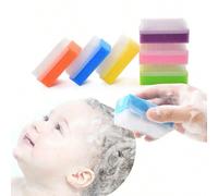 1 pièce Brosse de bain pour bébé, trouble du traitement sensoriel, thérapie de pression pour l'autisme, brosse éponge, brosses à poils pour les mains Taille UniqueSilicone