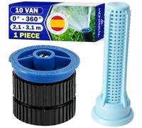 1 Pièce Buse Asperseur Arrosage Type 10 VAN avec Secteur D'irrigation Réglable de 0° à 360° et une Portée de 2,1-3,1 m - MADE IN SPAIN - MONTERAL