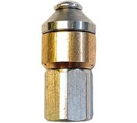1 pièce Buse rotative de nettoyage de tuyau pointue 1/8" pour tuyau de nettoyage pour Kärcher WAP Alto et autres (1/8", buse rotative pointue)