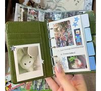 1 pièce Cahier à feuilles mobiles M5 triptyque, cahier de notes de niche, pointage, agenda, fournitures scolaires, rentrée scolaire, articles scolaires Coque de compte main 1Pc m5 avec 60 pages intéri