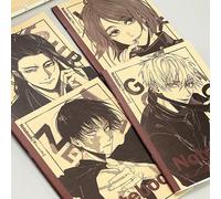 1 pièce Cahier Jujutsu Kaisen, Cahier d'exercices B5, Bloc-notes, Bloc de croquis, Cahier ligné Gojo Satoru, Geto Suguru, Bloc-notes, Cahier d'étudiant Fournitures de bureau 01#Gojo Satoru,02#Geto Sug