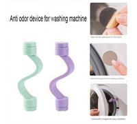 1 pièce Cale et arrêtoir de porte de machine à laver, support magnétique amovible pour porte de machine à laver - cale de porte de machine à laver flexible et réglable pour maintenir la porte ouverte 