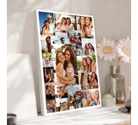 1 pièce canevas de photo de famille personnalisable encadrée, canevas de famille personnalisée, photos sur canevas personnalisées par Printed Marketplace. Multifonctionnel, réutilisable, ornemental, e