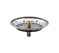 1 pièce Caniveau d'évier en acier inoxydable Gouttière de cuisine Hauteur d'évier réglable Bouchon de vidange Convient pour l'évier de cuisine (79 mm)