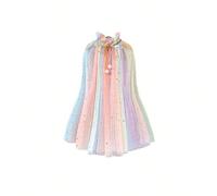 1 pièce Cape à capuche pour fête et représentation, convient pour anniversaire, Halloween, Noël, spectacle de fin d'année. (Une légère différence de couleur peut se produire entre les lots) rose,Viole