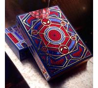 1 pièce Carte créative Marvel Avengers, carte de collection, carte Spider-Man, jeu de fête pour étudiants, accessoire de magie, produit dérivé de film, jeu de cartes de poker de 54 cartes pour la mais