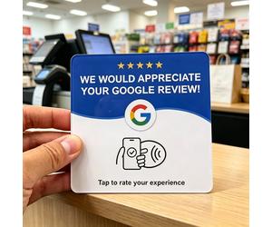 1 pièce, carte NFC réutilisable pour écrire des avis Google, carte NFC programmable pour écrire des avis sur Google, facile à utiliser, permet de gagner du temps, produit directement à l'usine. 10PCS