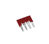 1 pièce cavalier pont FBS2-5 3-5 4-5 5-5 10-5 pont enfichable pour ST et PT DIN Rail borniers accessoires - Type [FBS 4]-5-[For ST2.5]-3L