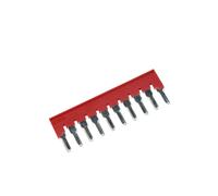 1 pièce cavalier pont FBS2-5 3-5 4-5 5-5 10-5 pont enfichable pour ST et PT DIN Rail borniers accessoires - Type [FBS 10]-5-[For ST2.5]-3L