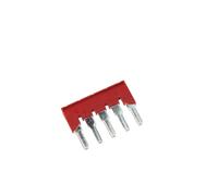 1 pièce cavalier pont FBS2-5 3-5 4-5 5-5 10-5 pont enfichable pour ST et PT DIN Rail borniers accessoires - Type [FBS 5]-5-[For ST2.5]-3L