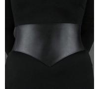1 pièce Ceinture élastique ajustable asymétrique noire pour femmes, convient pour le dîner, la photographie de rue, les sorties, les événements ou le port quotidien L,M,S,XL,XXL,XXXLUnicolorePolyuréth