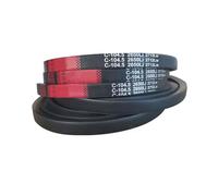 1 pièce Ceinture triangulaire en caoutchouc A500, circonférence intérieure 500mm, largeur 13mm, courroie trapézoïdale de transmission de puissance pour machines et Automobiles