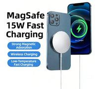 1 pièce Chargeur sans fil magnétique à charge rapide compatible avec iPhone 17 Pro Max/17 Pro/17/Air/17/16/15/14/13/12/11/XS/XR/8/7/6 Série Cadeau de la Saint-Valentin Taille UniqueUnicolorePC