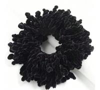 1 pièce Chouchou en mousseline de soie plain avec doublure Taille UniqueUnicolorePolyester