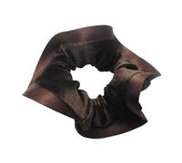 1 pièce chouchous for femmes bandes élastiques en velours for cheveux filles cravate for cheveux queue de cheval supports for cheveux accessoires for cheveux(Brown)