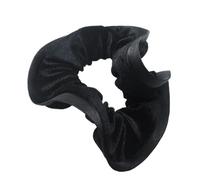 1 pièce chouchous for femmes bandes élastiques en velours for cheveux filles cravate for cheveux queue de cheval supports for cheveux accessoires for cheveux(Black)