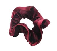 1 pièce chouchous for femmes bandes élastiques en velours for cheveux filles cravate for cheveux queue de cheval supports for cheveux accessoires for cheveux(Wine red)