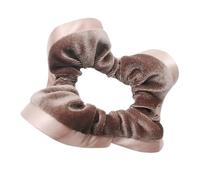 1 pièce chouchous for femmes bandes élastiques en velours for cheveux filles cravate for cheveux queue de cheval supports for cheveux accessoires for cheveux(Camel)
