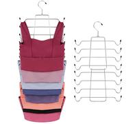 1 pièce Cintre à vêtement en fer réglable pour Taille Unique,2 pièces,Un cintre à 8 couches + un cintre à 4 couches,Cintre 4 couches 1 pièce,2 cintres à 4 couchesFer